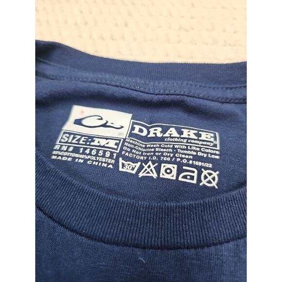 Drake Shirt Mens Medium Auburn University Black Lab - Picture 5 of 6